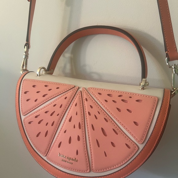 Kate Spade ❗️Large Sale. Watermelon Slice Crossbody Bag 50% off! - Picture 9 of 14